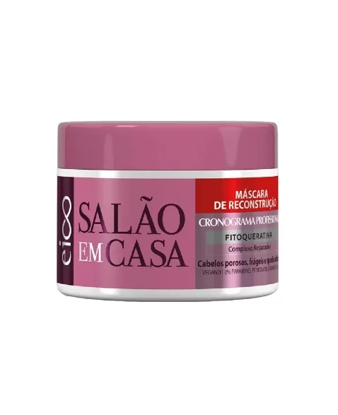 EICO SALÃO EM CASA CRONOGRAMA PROF MASCARA RECONSTRUÇÃO 270G