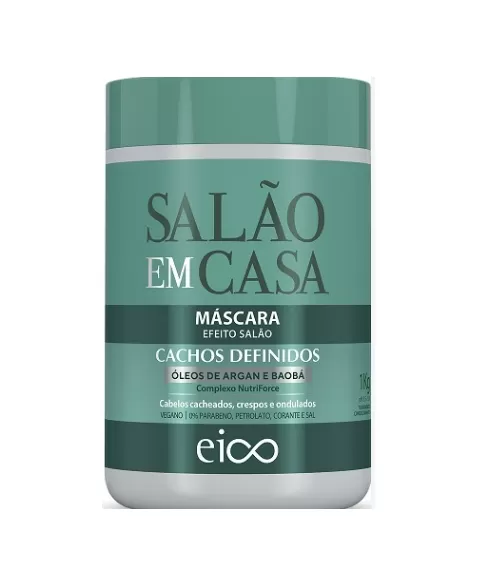 EICO SALÃO EM CASA CACHOS DEFINIDOS MASCARA TRAT 1KG