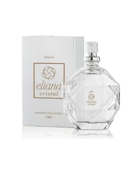 JEQUITI COLONIA DESODORANTE FEMININA ELIANA CRISTAL 25 ML