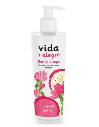 JEQUITI VIDA + ALEGRE HIDRATANTE CORPORAL FLOR DE PITAYA 240 ML