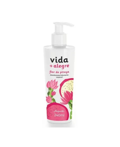 JEQUITI VIDA + ALEGRE HIDRATANTE CORPORAL FLOR DE PITAYA 240 ML