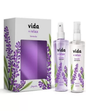 JEQUITI KIT VIDA + RELAX LAVANDA (1 DES COL SPLASH + 1 HIDRATANTE CORPORAL ) 110 ML