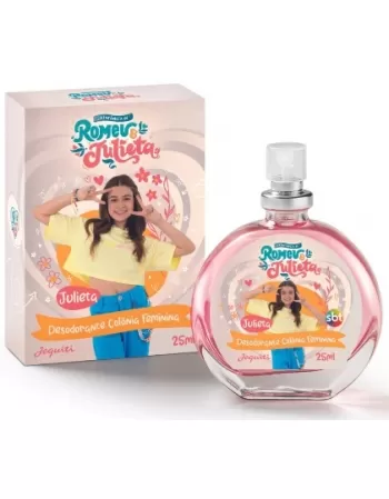 JEQUITI CCOLONIA DESODORANTE FEMININA INFANCIA DE ROMEU E JULIETA 25 ML - JULIETA