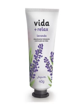 JEQUITI VIDA + RELAX CREME HIDRATANTE PARA AS MAOS LAVANDA 40 G