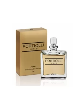 JEQUITI COLONIA DESODORANTE MASCULINA PORTIOLLI GOLD 25 ML