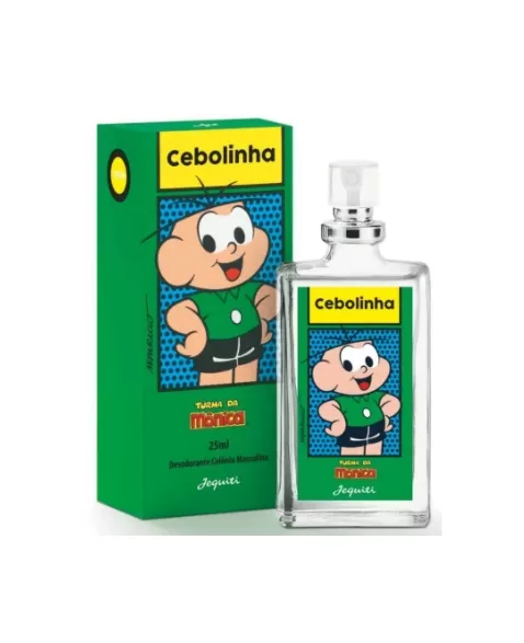 JEQUITI COLONIA DESODORANTE MASCULINA TURMA DA MONICA 25 ML - CEBOLINHA