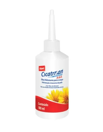 SANFARMA CICATRISAN OLEO HIDRATANTE PARA O CORPO A.G.E 100 ML