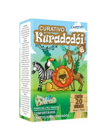 SANFARMA KURA DODOI CURATIVO INFANTIL (18 X 70 MM) COM 20 UNIDADES