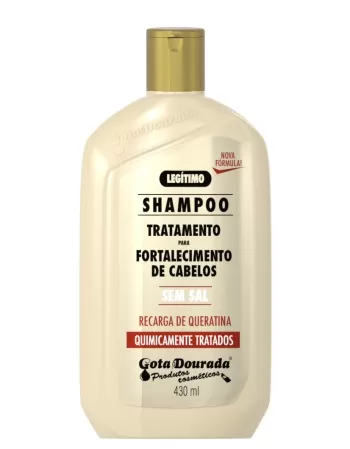 GOTA DOURADA SHAMPOO QUIMICAMENTE 430ML