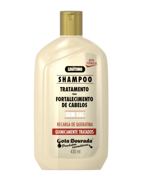 GOTA DOURADA SHAMPOO QUIMICAMENTE 430ML