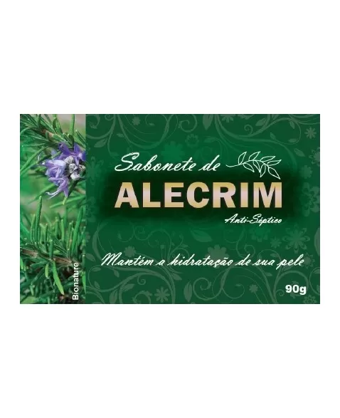 BIONATURE SABONETE EM BARRA 90 G - ALECRIM