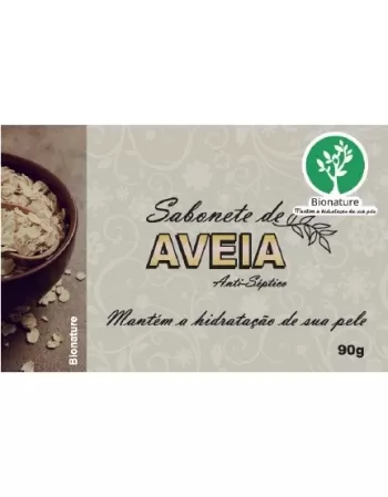 BIONATURE SABONETE EM BARRA 90 G - AVEIA