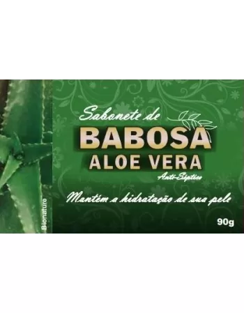 BIONATURE SABONETE EM BARRA 90 G - BABOSA ALOE VERA