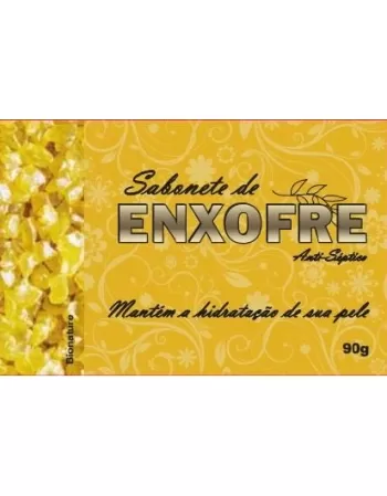 BIONATURE SABONETE EM BARRA 90 G - ENXOFRE