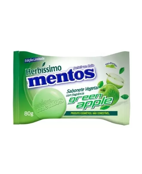 DANA HERBISSIMO MENTOS SAB VEGETAL 80 G - GREEN APPLE