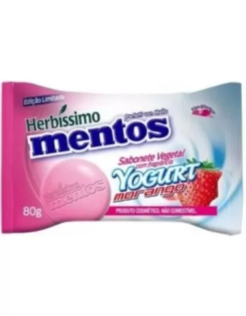 DANA HERBISSIMO MENTOS SAB VEGETAL 80 G - YOGURT MORANGO