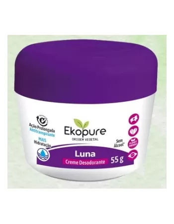 EKOPURE DESODORANTE EM CREME - LUNA 55 G