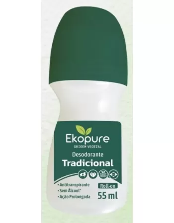 EKOPURE DESODORANTE ROLLON - TRADICIONAL 55 ML