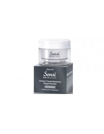 JEQUITI SENSI SKINCARE CREME FACIAL NOTURNO REGENERADOR NIACINAMIDA 50 ML