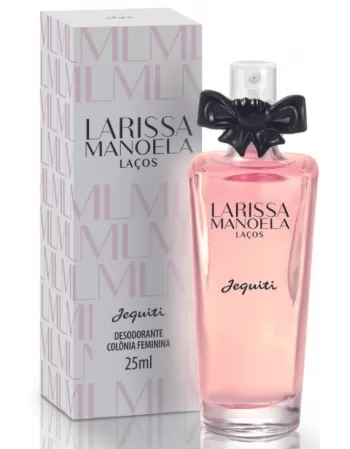 JEQUITI DESODORANTE COLONIA FEMININA LARISSA MANOELA LACOS 25 ML