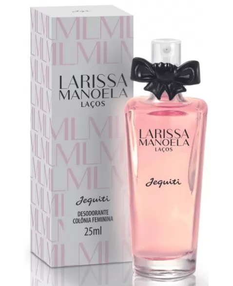 JEQUITI DESODORANTE COLONIA FEMININA LARISSA MANOELA LACOS 25 ML