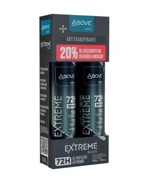 ABOVE KIT DUO DES 200 ML - EXTREME BLACK