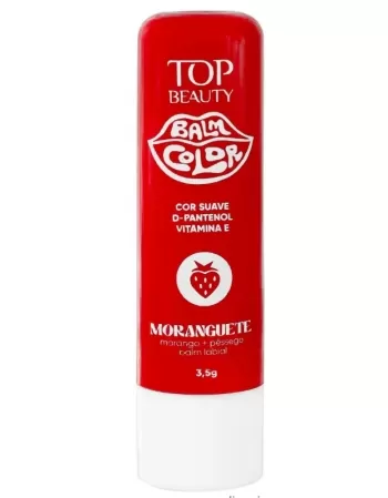 TOP BEAUTY BALM COLOR MORANGUETE 3,5G