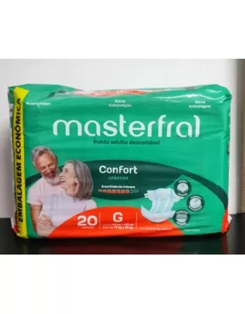 EVERGREEN MASTERFRAL CONFORT FRALDA ECONOMICA G 20 UNID