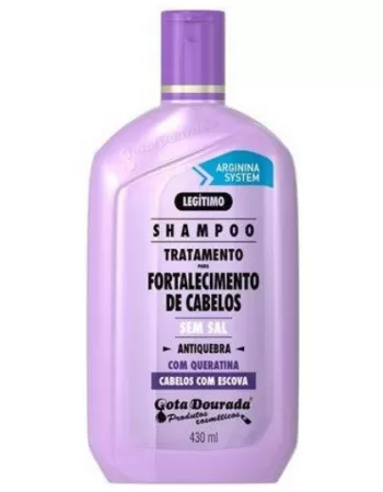 GOTA DOURADA SHAMPOO CABELOS C/ESCOVA ANQTIQUEBRA 430ML