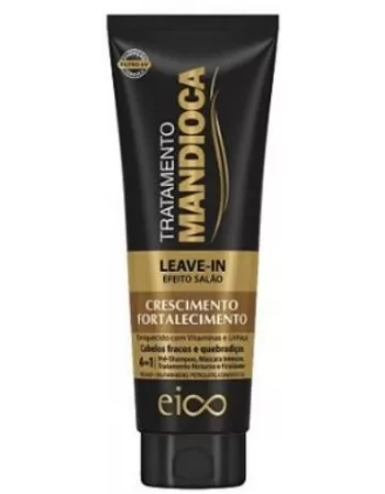 EICO TRATAMENTO MANDIOCA LEAVE-IN EFEITO SALÃO 200ML