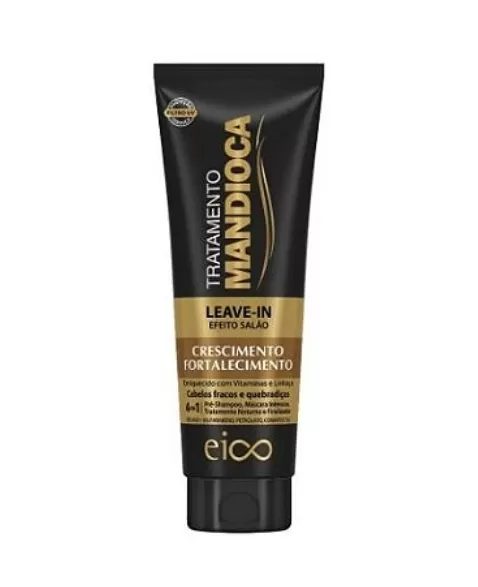 EICO TRATAMENTO MANDIOCA LEAVE-IN EFEITO SALÃO 200ML