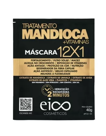 EICO TRATAMENTO MANDIOCA TRATAMENTO CONCENTRADO SACHE 40G