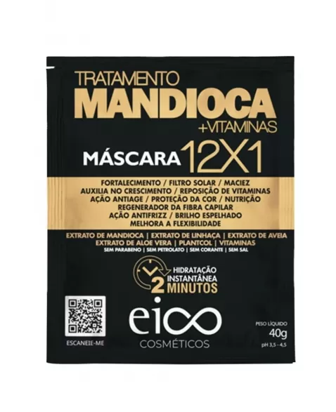 EICO TRATAMENTO MANDIOCA TRATAMENTO CONCENTRADO SACHE 40G