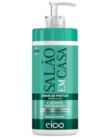 EICO SALÃO EM CASA CACHOS DEFINIDOS CREME PENTEAR 600ML