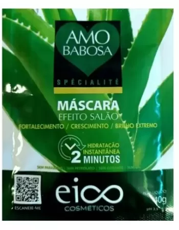 EICO TRATAMENTO BABOSA TRATAMENTO CONCENTRADO SACHE 40G