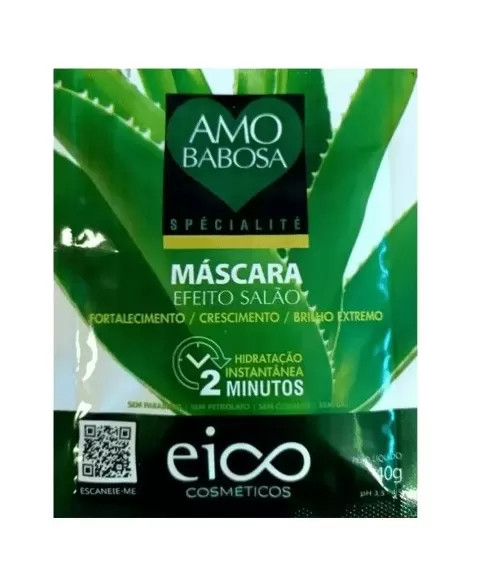 EICO TRATAMENTO BABOSA TRATAMENTO CONCENTRADO SACHE 40G