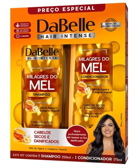 DABELLE MILAGRES DO MEL KIT (SH 250ML + COND 175ML)