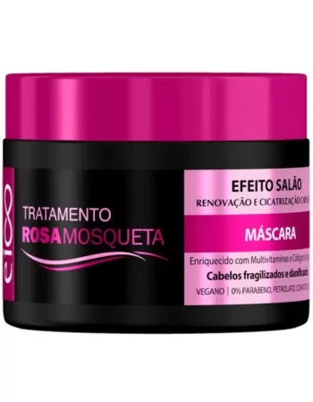 EICO MASCARA ROSA MOSQUETA EFEITO SALÃO 270 G