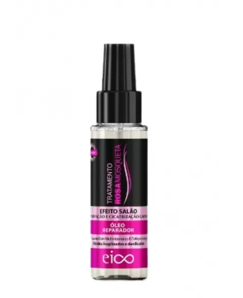 EICO OLEO REPARADOR ROSA MOSQUETA EFEITO SALÃO 60 ML