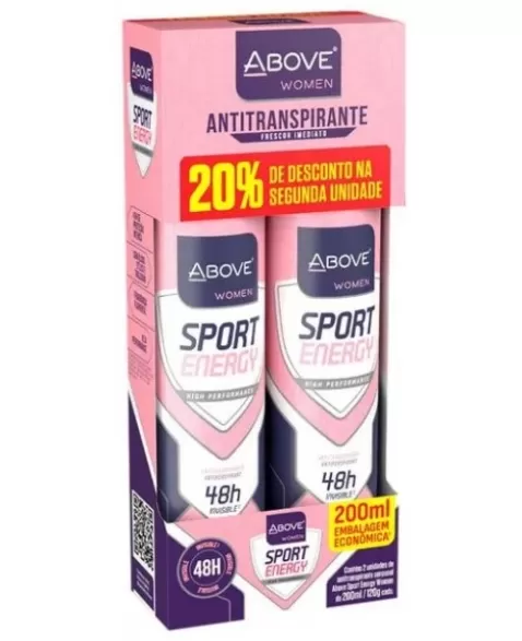 ABOVE KIT DUO DES 200 ML - SPORT ENERGY WOMEN