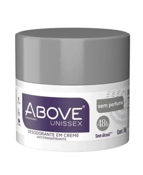 ABOVE DES EM CREME 50G SEM PERFUME