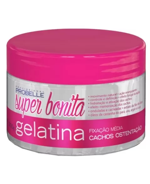 PROBELLE GELATINA FIXADORA CACHOS OSTENTAÇÃO 300G