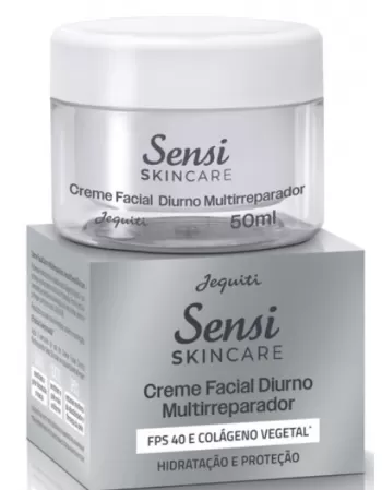 JEQUITI SENSI SKINCARE CREME FACIAL DIURNO MULTIRREPARADOR 50 ML