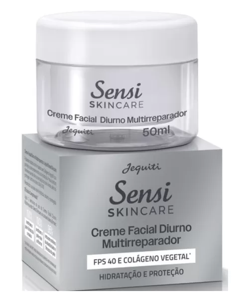 JEQUITI SENSI SKINCARE CREME FACIAL DIURNO MULTIRREPARADOR 50 ML