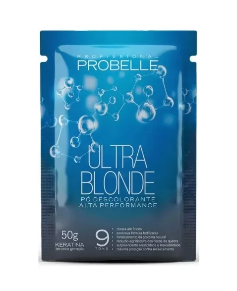 PROBELLE KIT DUPLO PO DESCOLORANT ULTRA BLONDE ALTA PERFORMACE 100G