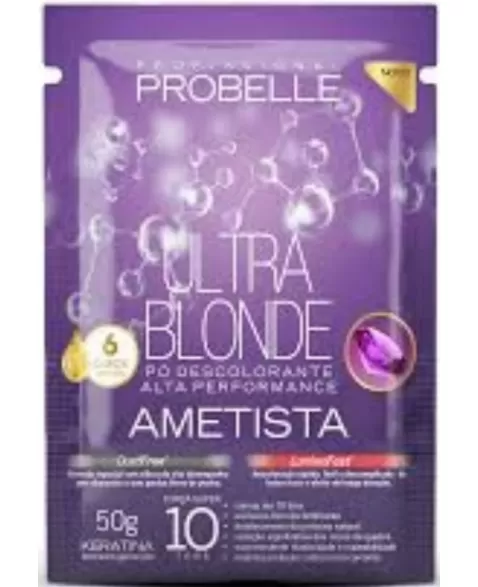 PROBELLE KIT DUPLO PO DESCOLORANTE AMETISTA SACHE 100G