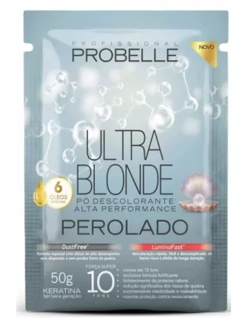 PROBELLE KIT DUPLO PO DESCOLORANTE PEROLADO SACHE 100G