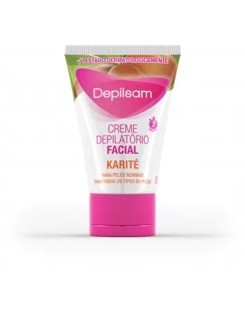 DEPILSAN CREME DEPILATORIO FACIAL 50G KARITE