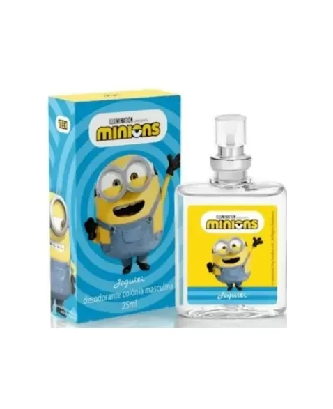 JEQUITI COLONIA DESODORANTE MASCULINA MINIONS 25 ML