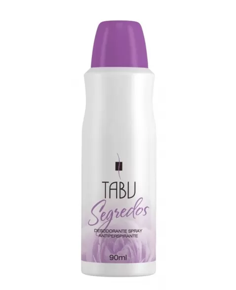 TABU DESODORANTE SPRAY 90ML SEGREDOS